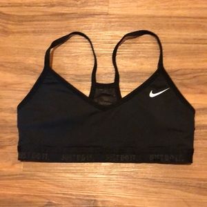 Black Nike Sports Bra